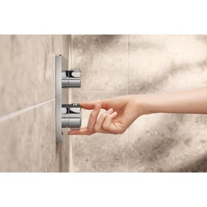 GROHE 348822430 - Sprchový set PRECISION 250 × 250 mm černá