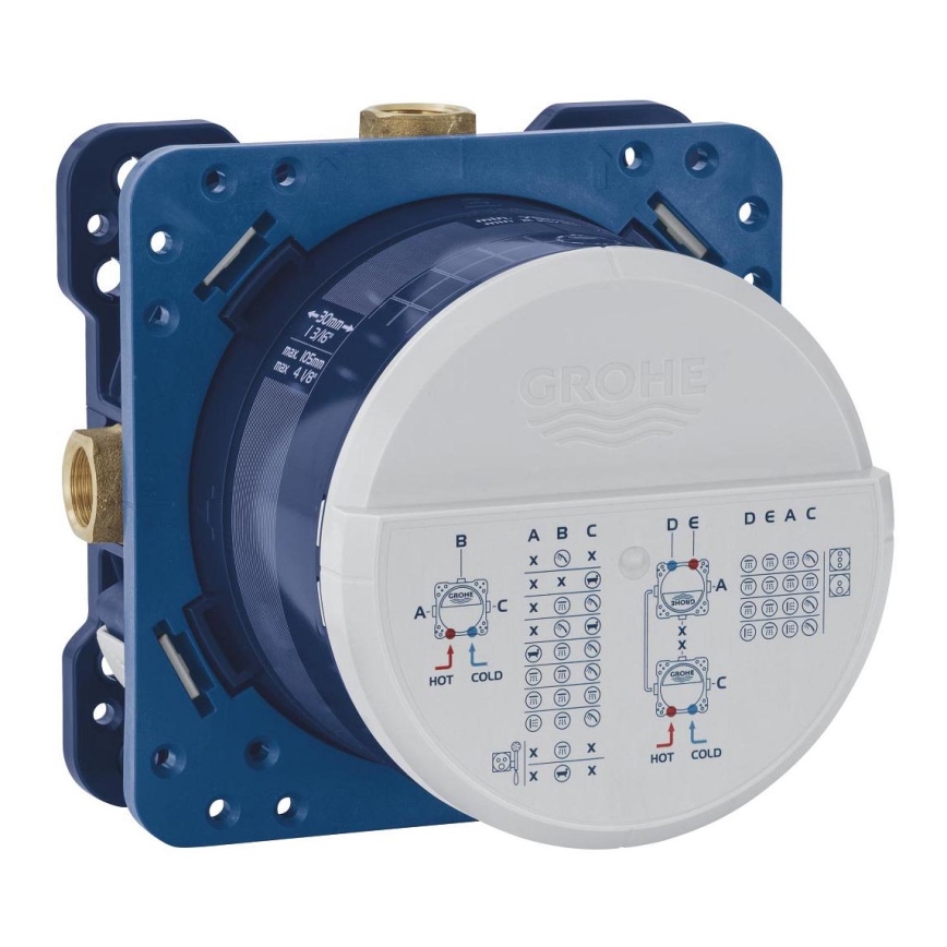 GROHE 35600000 - Univerzální vestavbové těleso RAPIDO SMARTBOX DN 15