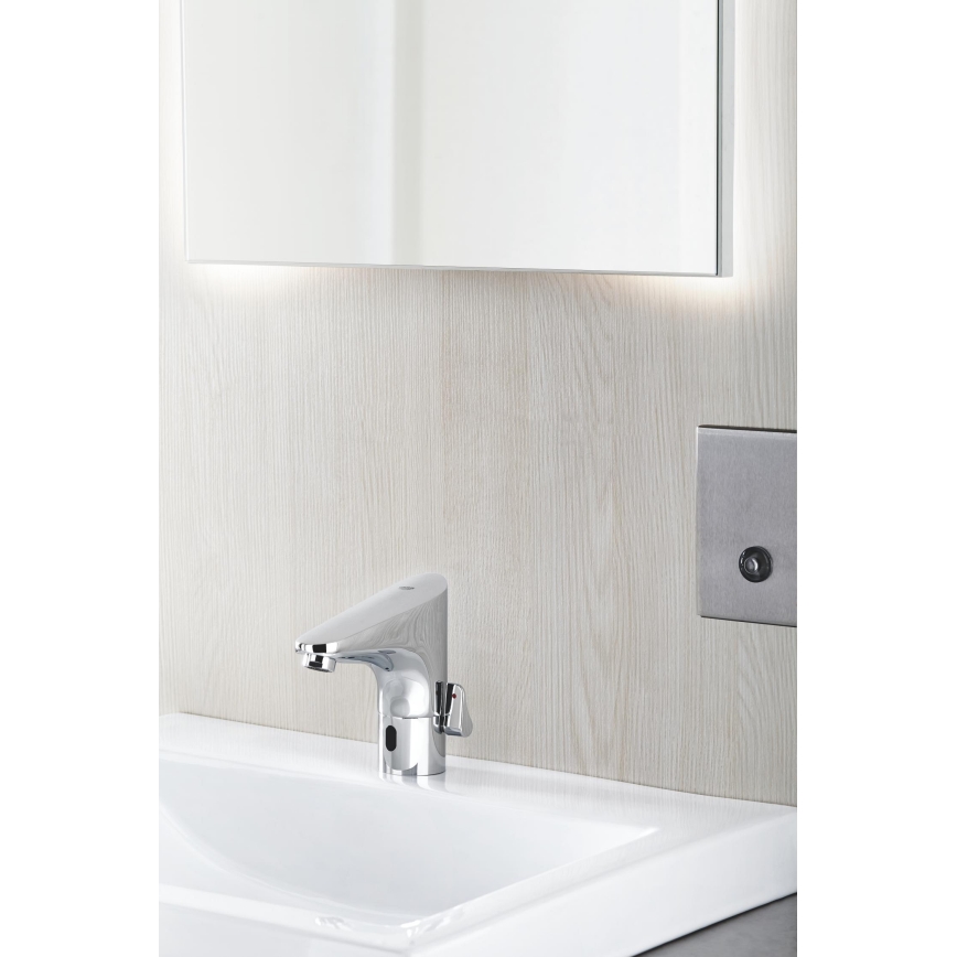 GROHE 36207001 - Elektronická umyvadlová baterie EUROPLUS E DN 15 lesklý chrom