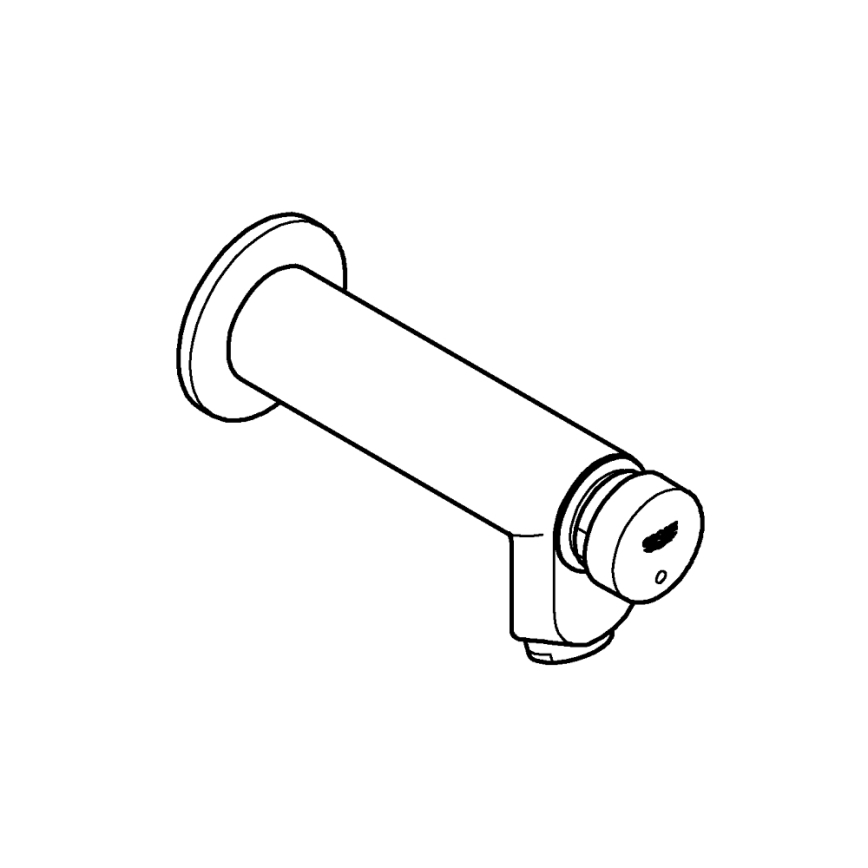 GROHE 36266000 - Samouzávěrný nástěnný ventil EUROECO COSMOPOLITAN T DN 15 chrom