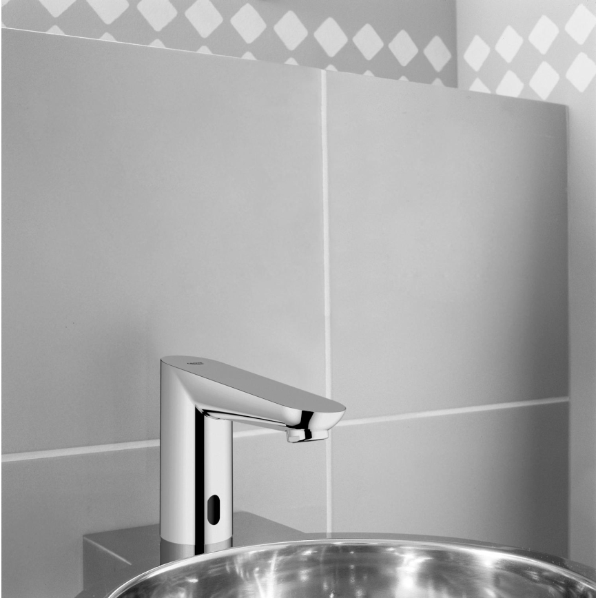 GROHE 36269000 - El. umyvadlová baterie EUROECO COSMOPOLITAN E 107 mm chrom