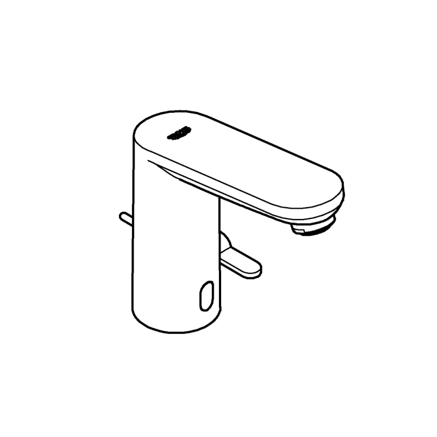 GROHE 36331001 - Umyvadlová baterie EUROECO 1 14” lesklý chrom