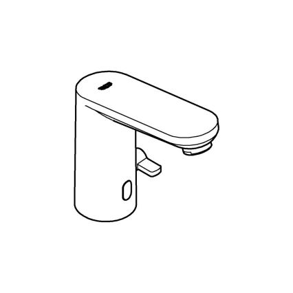 GROHE 36366002 - Elektronická umyvadlová baterie GET E lesklý chrom