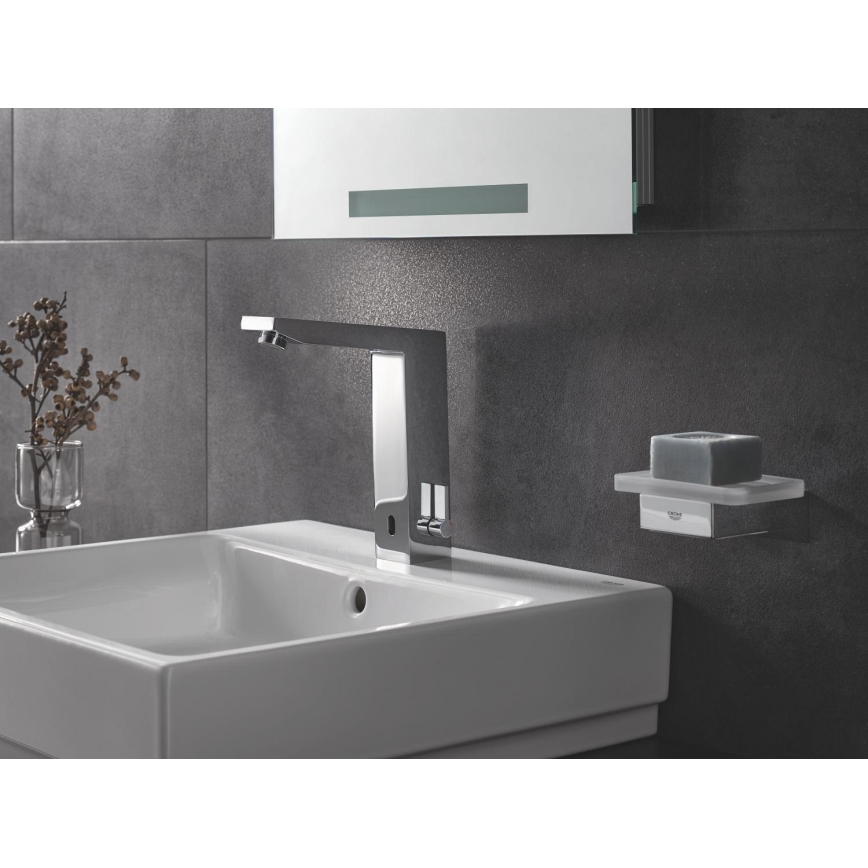 GROHE 36440000 - Infra elektronická umyvadlová baterie EUROCUBE E DN 15 chrom