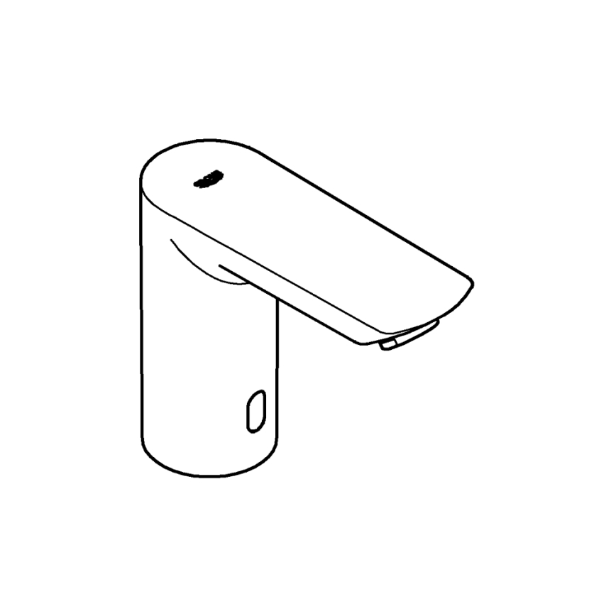 GROHE 36452000 - Infra elektronická umyvadlová baterie BAU COSMOPOLITAN E chrom