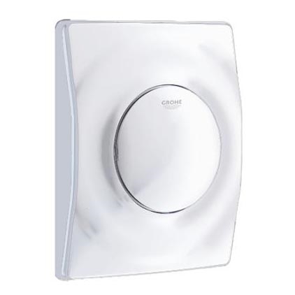 GROHE 37018SH0 - Ovládací tlačítko SURF 116 × 144 mm bílá