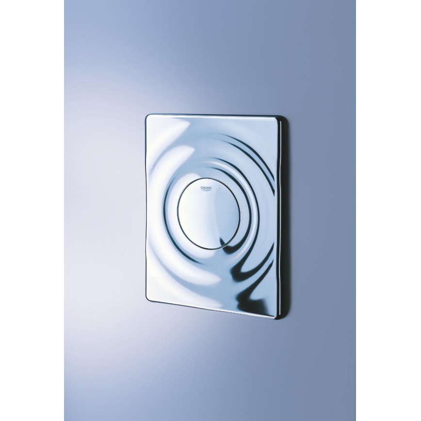GROHE 37063000 - Ovládací tlačítko SURF 156 × 197 mm lesklý chrom