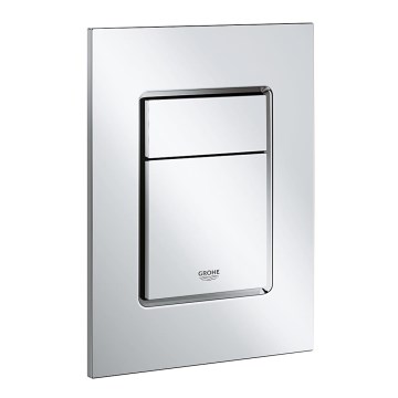 GROHE 37535000 - Splachovací tlačítko SKATE COSMOPOLITAN S 130 × 172 mm chrom