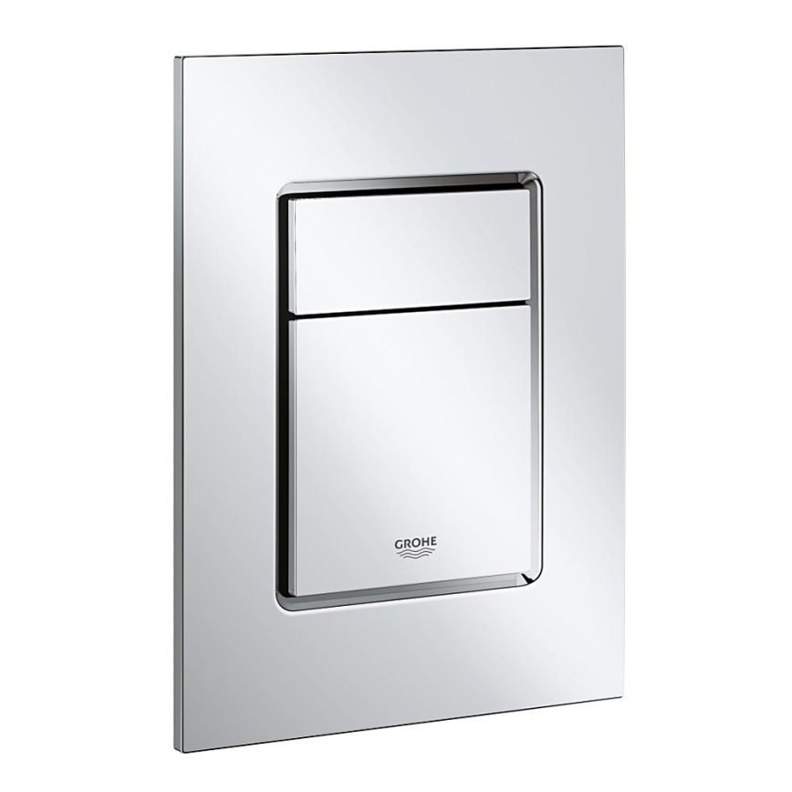 GROHE 37535000 - Splachovací tlačítko SKATE COSMOPOLITAN S 130 × 172 mm chrom