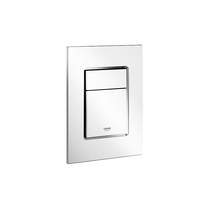 GROHE 37535000 - Splachovací tlačítko SKATE COSMOPOLITAN S 130 × 172 mm chrom