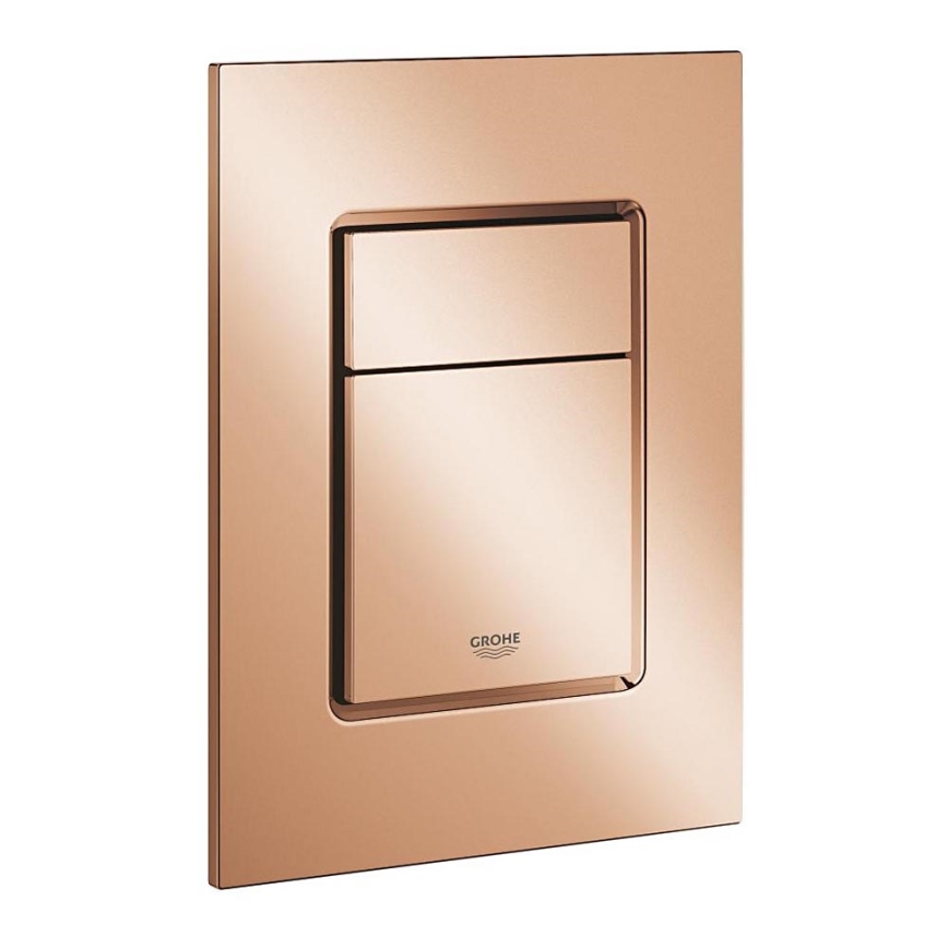 GROHE 37535DA0 - Ovládací tlačítko SKATE COSMOPOLITAN S 130 × 172 mm bronzová