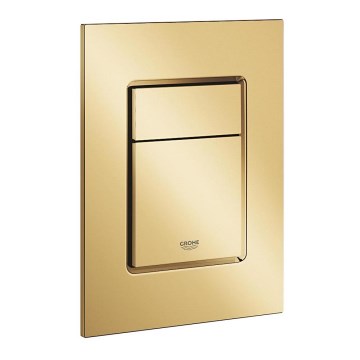 GROHE 37535GL0 - Splachovací tlačítko SKATE COSMOPOLITAN S 130 × 172 mm zlatá