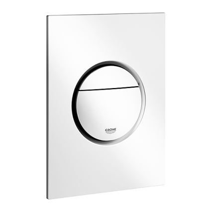 GROHE 37601P00 - Splachovací tlačítko NOVA COSMOPOLITAN S 130 × 172 mm chrom