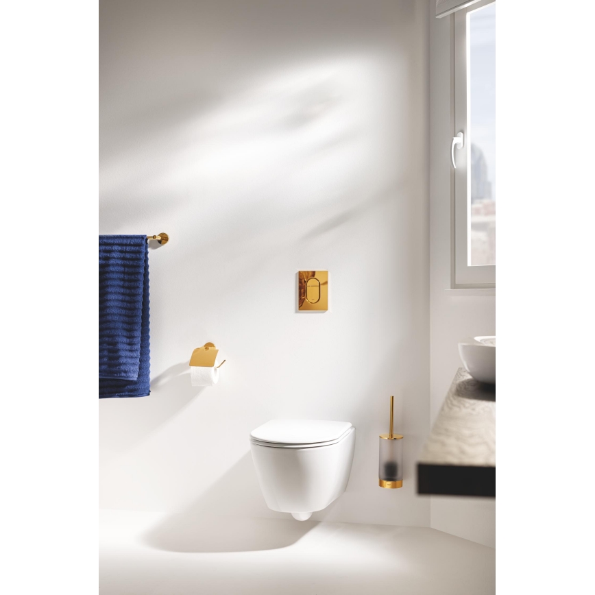 GROHE 37624GL0 - Ovládací tlačítko ARENA COSMOPOLITAN S 130 × 172 mm zlatá