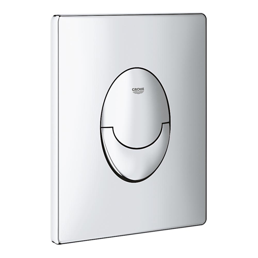 GROHE 38505000 - Splachovací tlačítko SKATE AIR 156 × 197 mm lesklý chrom