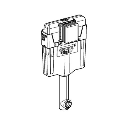 GROHE 38661000 - Splachovací nádržka GD 2