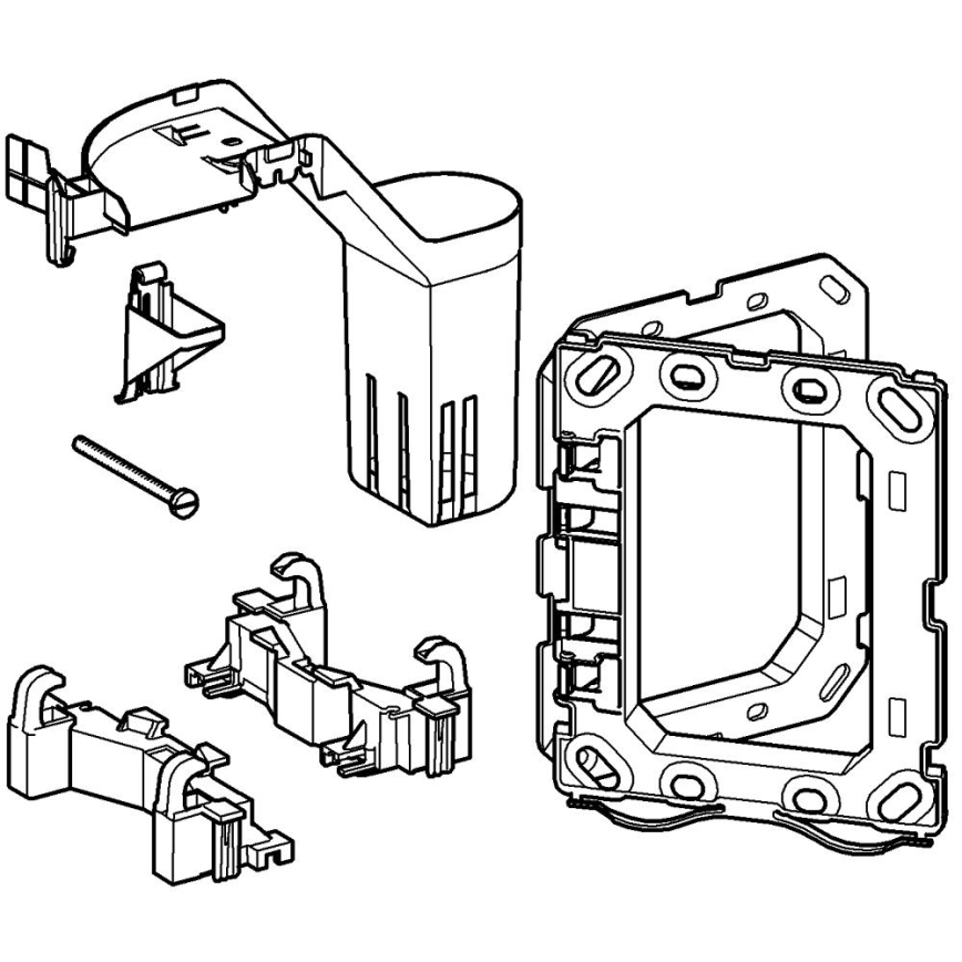 GROHE 38796000 - Přestavbový set FRESH 156 × 197 mm lesklý chrom