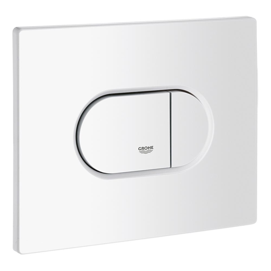 GROHE 38858SH0 - Splachovací tlačítko ARENA COSMOPOLITAN 156 × 197 mm bílá