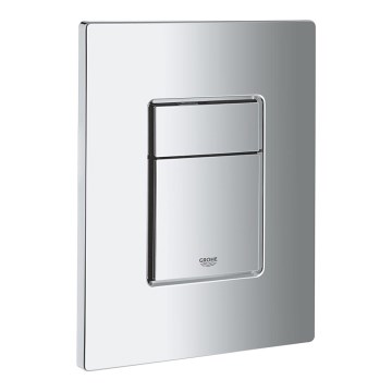 GROHE 38966000 - Ovládací tlačítko EVEN 156 × 197 mm lesklý chrom