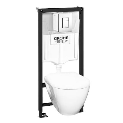 GROHE 39186000 - Set předstěnové instalace SOLIDO 1,13 m bílá