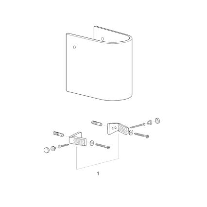GROHE 39201000 - Polosloup EURO CERAMIC 210 × 300 × 322 mm keramika/bílá