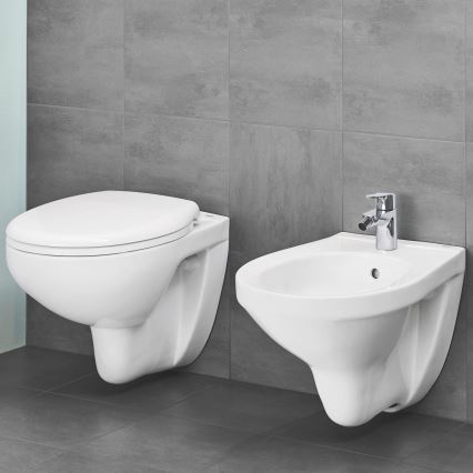 GROHE 39351000 - Závěsné WC BAU CERAMIC 53,1 × 36,8 × 36,3 cm keramika/bílá