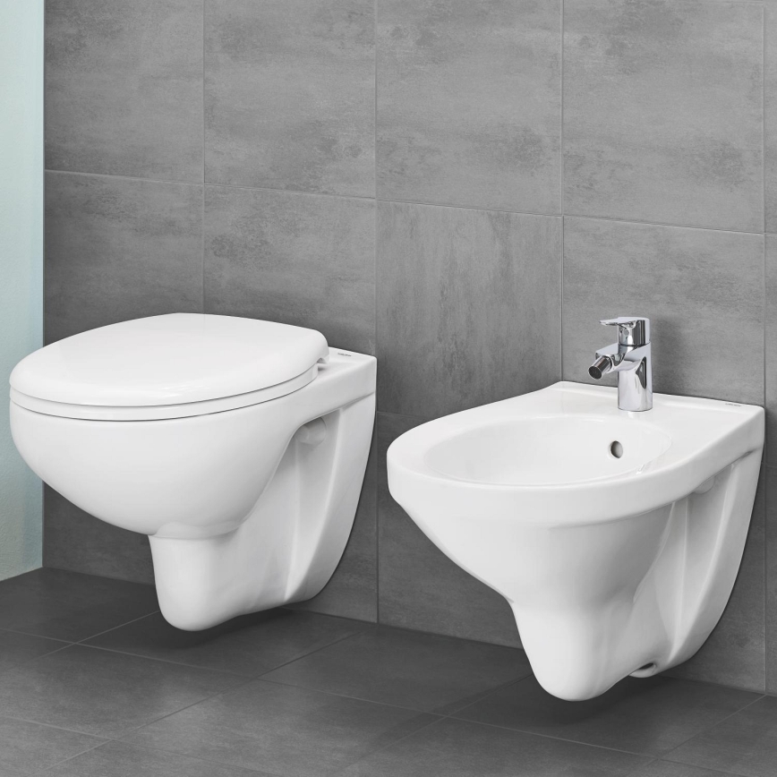 GROHE 39351000 - Závěsné WC BAU CERAMIC 53,1 × 36,8 × 36,3 cm keramika/bílá