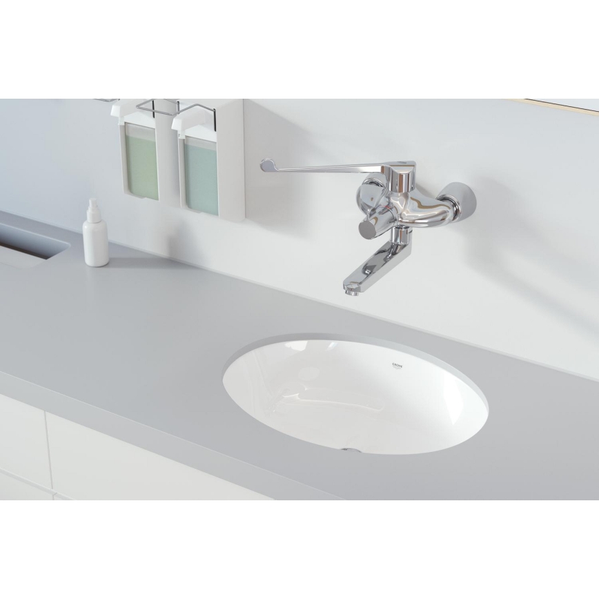 GROHE 39423000 - Umyvadlo zápustné BAU CERAMIC 560 × 420 mm keramika/bílá