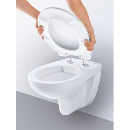 GROHE 39427000 - Závěsné WC BAU CERAMIC 368 x 531 mm keramika/bílá