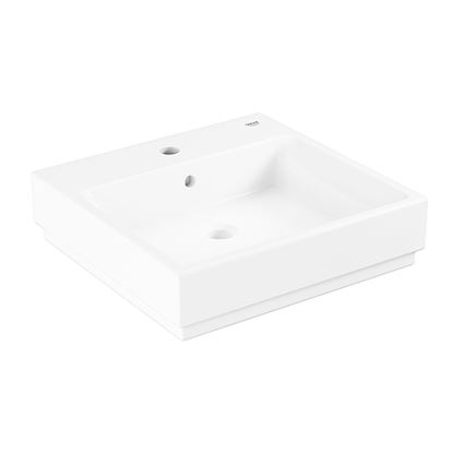 GROHE 3947400H - Umyvadlo CUBE CERAMIC 500 × 490 mm keramika/bílá