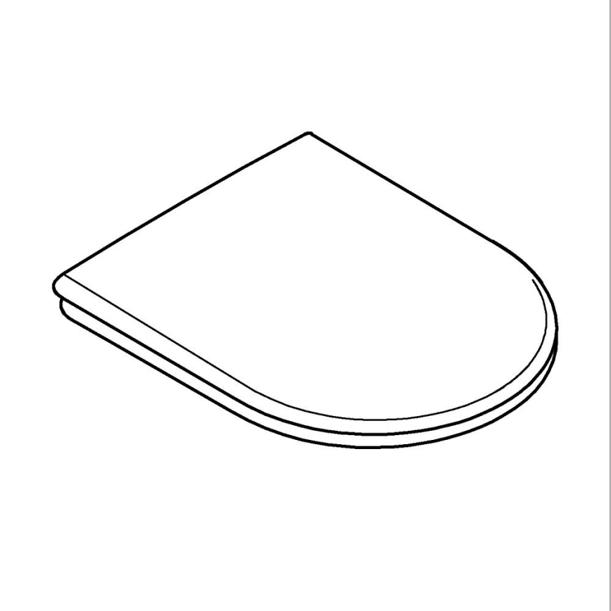 GROHE 39577001 - WC sedátko ESSENCE durobílá