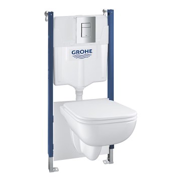 GROHE 39816000 - Sada pro WC SOLIDO COMPACT 1,13 m keramika/bílá