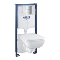 GROHE 39817000 - Sada pro WC SOLIDO 1,13 m keramika/bílá