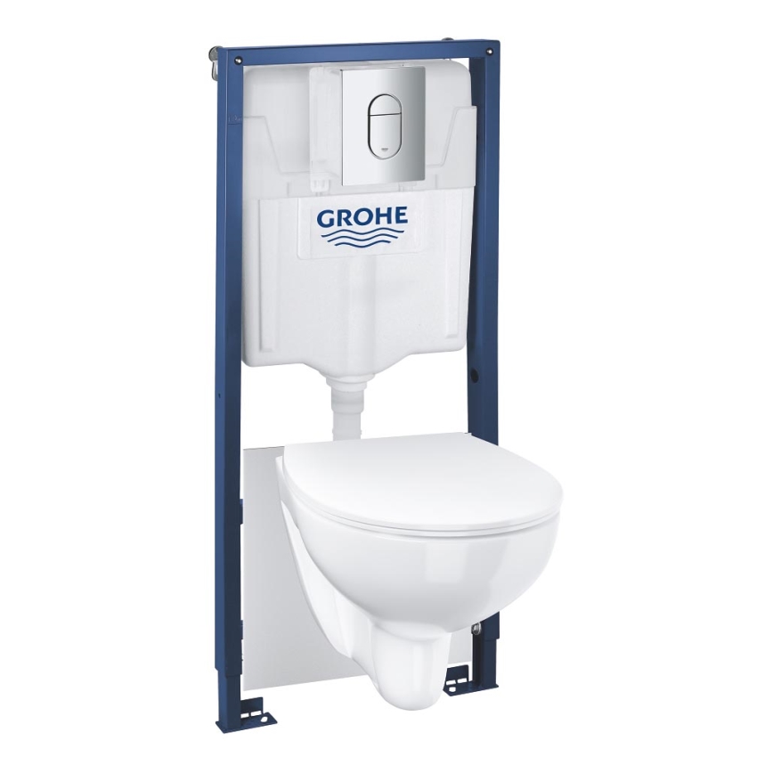 GROHE 39902000 - Toaleta SOLIDO 230 x 500 x 1130 keramika/bílá
