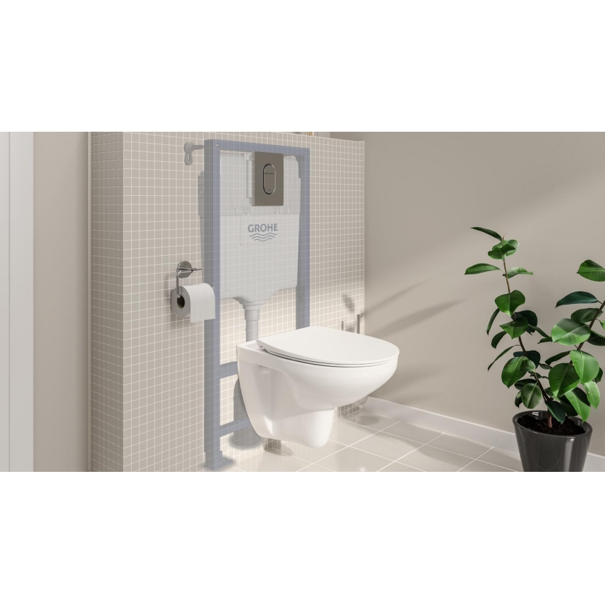 GROHE 39902000 - Toaleta SOLIDO 230 x 500 x 1130 keramika/bílá