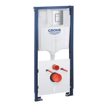 GROHE 39930000 - Sada 4 v 1 pro WC SOLIDO 1,13 m lesklý chrom
