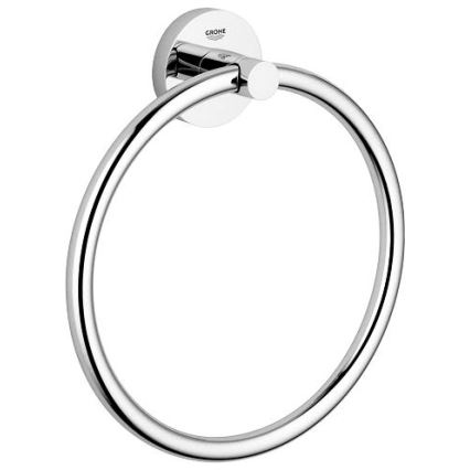 GROHE 40365001 - Držák na ručníky ESSENTIALS 18 cm lesklý chrom