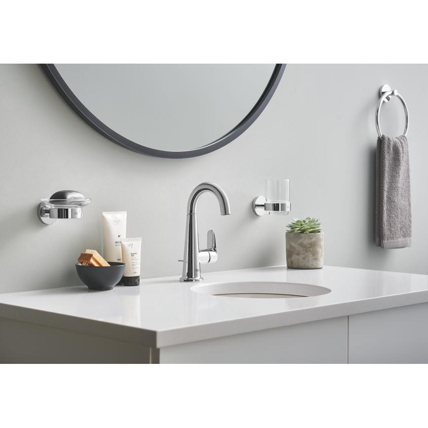 GROHE 40365001 - Držák na ručníky ESSENTIALS 18 cm lesklý chrom