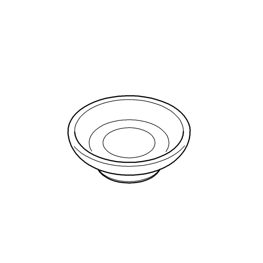 GROHE 40368001 - Miska na mýdlo ESSENTIALS čirá