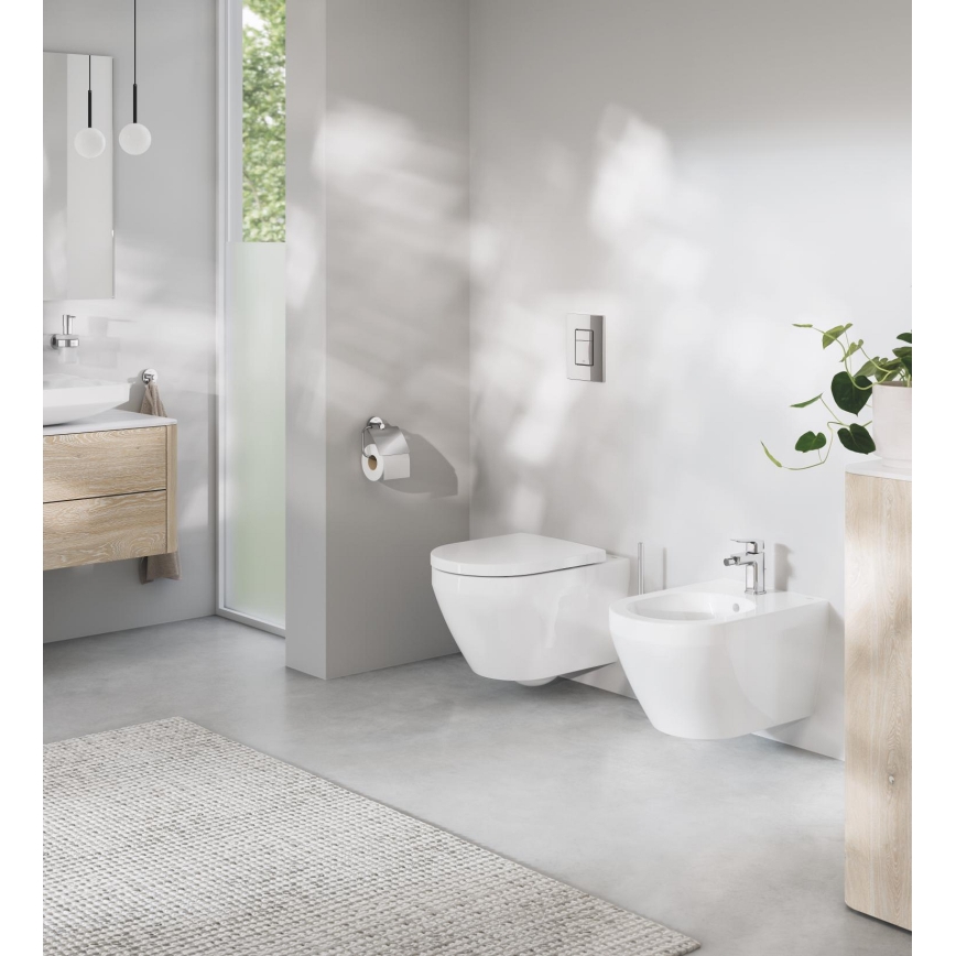 GROHE 40374001 - Souprava na čištění toalety ESSENTIALS 12,1 x 39,8 cm chrom