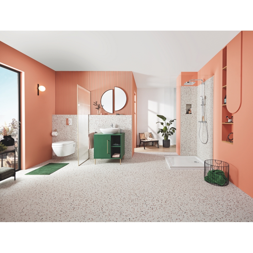 GROHE 40374001 - Souprava na čištění toalety ESSENTIALS 12,1 x 39,8 cm chrom