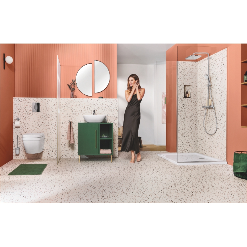 GROHE 40374001 - Souprava na čištění toalety ESSENTIALS 12,1 x 39,8 cm chrom