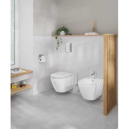 GROHE 40374001 - Souprava na čištění toalety ESSENTIALS 12,1 x 39,8 cm chrom