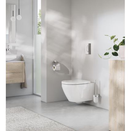 GROHE 40374001 - Souprava na čištění toalety ESSENTIALS 12,1 x 39,8 cm chrom
