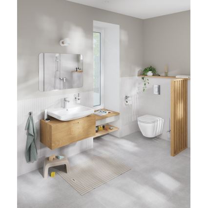 GROHE 40374001 - Souprava na čištění toalety ESSENTIALS 12,1 x 39,8 cm chrom