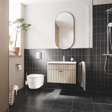 GROHE 40374001 - Souprava na čištění toalety ESSENTIALS 12,1 x 39,8 cm chrom