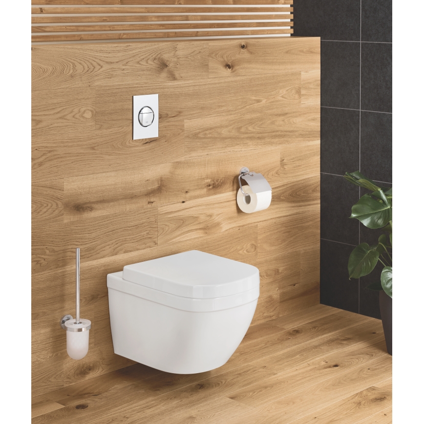 GROHE 40374001 - Souprava na čištění toalety ESSENTIALS 12,1 x 39,8 cm chrom