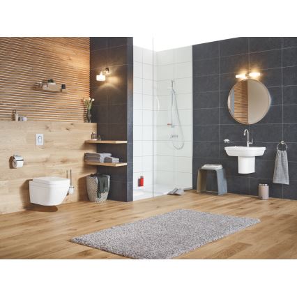 GROHE 40374001 - Souprava na čištění toalety ESSENTIALS 12,1 x 39,8 cm chrom