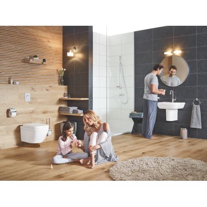 GROHE 40374001 - Souprava na čištění toalety ESSENTIALS 12,1 x 39,8 cm chrom