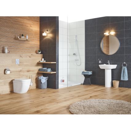 GROHE 40374001 - Souprava na čištění toalety ESSENTIALS 12,1 x 39,8 cm chrom